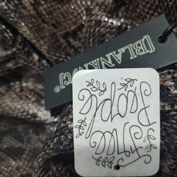 Blank NYC Sold by Free People Snake Print High Rise Women's Leggings Size 27 - Picture 11 of 12